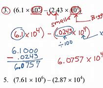 Image result for Add and Subtract Scientific Notation