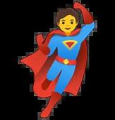 Image result for Google Images Superhero Emoji