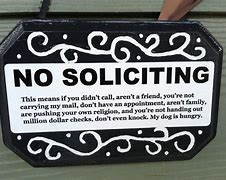 Image result for No Soliciting Signs No Begging