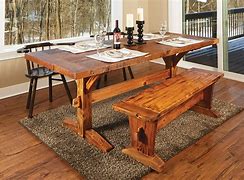 Image result for Kitchen Table Bench Plans
