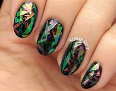 Image result for Shattered Glass Nails