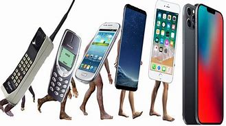 Image result for Graph of Phone Evoloutin