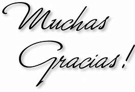 Image result for Muchas Gracias Thank You
