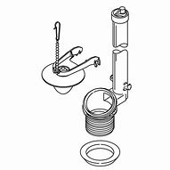 Image result for Kohler Toilet Flush Valve Kit