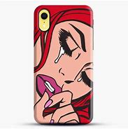 Image result for Black Hair Crying Comic Girl iPhone Case