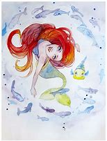 Image result for Disney Little Mermaid Drawings