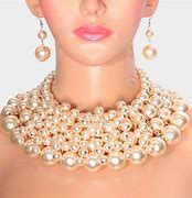 Image result for Pearl Cluster Necklace