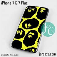 Image result for Yellow BAPE Phone Case