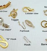 Image result for Button Clasps for Jewelry