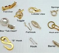 Image result for Types of Bracelet Clasps