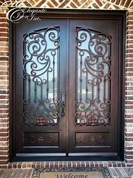 Image result for Art Deco Wrought Iron Doors
