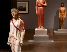 Image result for Ancient Sculptures Painted