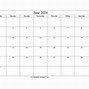 Image result for June Calendar with Lines Printable