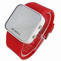 Image result for Unisex Red LED Watch