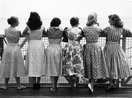 Image result for Late 50s Fashion