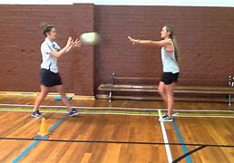 Image result for Chest Pass Technique Netball