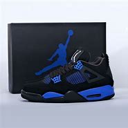 Image result for Air Jordan 4 Royal Black