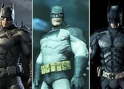 Image result for Batman Arhkham Suits All