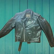 Image result for Vintage Leather Motorcycle Jacket