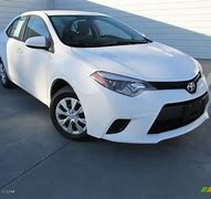 Image result for 2015 Toyota Corolla Le White