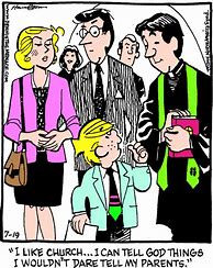 Image result for Dennis the Menace Church Comic Strips