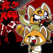 Image result for Aggretsuko Rage Face