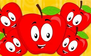 Image result for Five Apples Cartoon