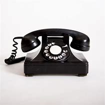 Image result for Vintage Black Rotary Phone