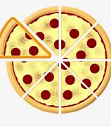 Image result for Pizza Fraction Clip Art