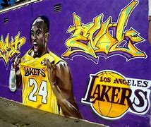 Image result for Lakers Logo Graffiti