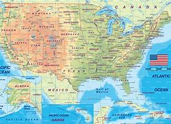 Image result for United States Geography Map