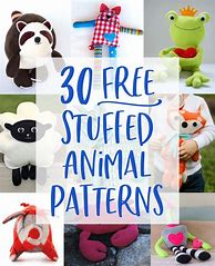 Image result for Small Soft Toy Template