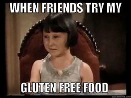 Image result for Gluten Free Meat Meme