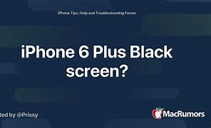 Image result for iPhone 6 Plus Black Screen