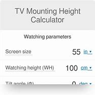 Image result for 43 Inch TV Height From Floor