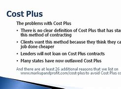 Image result for What Is Cost Plus Payment