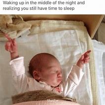 Image result for Sleeping Baby Meme