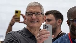 Image result for Tim Cook iPhone 15 Pro