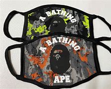 Image result for BAPE Bathing Ape Face Mask