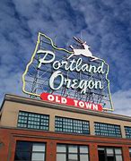 Image result for White Stag Sign Portland