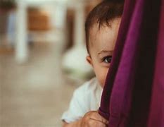 Image result for Child Playing Peek A Boo