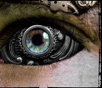 Image result for Sci-Fi Cyborg Eye