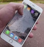 Image result for Broken Glass iPhone 6s