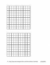 Image result for Blank 10X10 Grid Printable