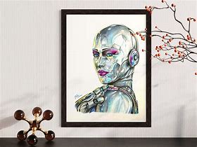 Image result for Cyborg Wall Art Decor