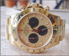 Image result for Yellow Gold Rolex Watch