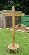 Image result for Wood Sign Post