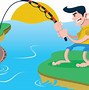 Image result for Man Fishing Clip Art Cartoon with Transparent Background