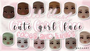 Image result for Joy Blush Skin Tone Face Mask Roblox