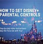 Image result for Disney Plus Parental Controls